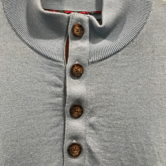 Polo Golf Ralph Lauren Washable Merino Wool M Light Blue - Picture 3 of 4